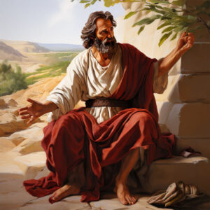 46 apostle paul biblical character set in the first century in different postures