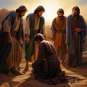 9 create an image of josephs brothers bowing down before him fulfilling his childhood dreams perso